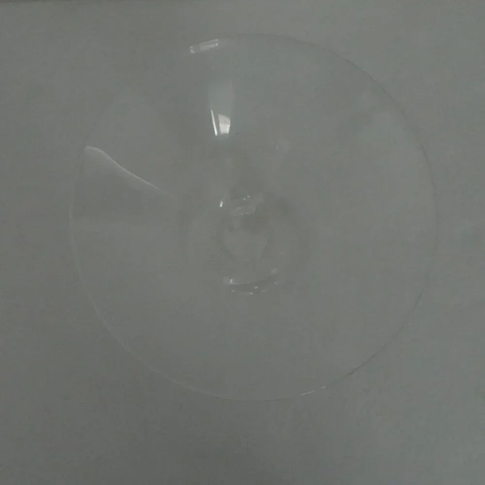 Steuben Crystal Art Glass Bouquet Thumbprint Vase Compote MCM 5